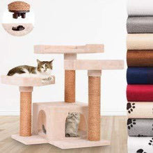 Load image into Gallery viewer, Kratzbaum mittelgroß Model JCKBM551-004bg/4 Beige