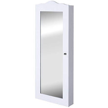 Load image into Gallery viewer, Schmuckschrank Spiegelschrank Weiß