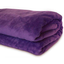 Load image into Gallery viewer, Kuscheldecke 200x220 cm Imperial Pupple