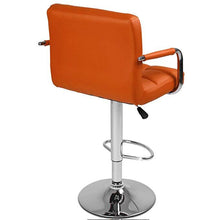 Load image into Gallery viewer, Barhocker Armlehnen Orange 1er