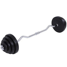 Load image into Gallery viewer, 23.5kg Curlhantel mit 30kg Kurzhanteln und Langhantelstange