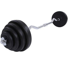 Load image into Gallery viewer, 23.5kg Curlhantel mit 30kg Kurzhanteln und Langhantelstange