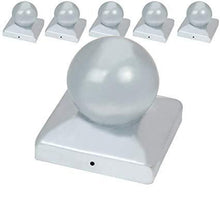 Load image into Gallery viewer, Pfostenkappen verzinkter Stahl 101mm 6er Set