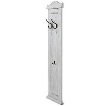 Load image into Gallery viewer, Flurgarderobe mit 3 Haken - Weiss 1er
