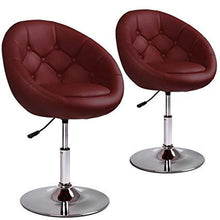 Load image into Gallery viewer, Chesterfield Lounge Sessel(Rotwein)-2er
