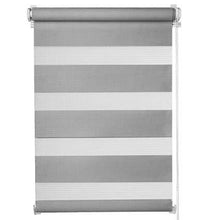 Load image into Gallery viewer, Doppelrollo 80x150cm grau