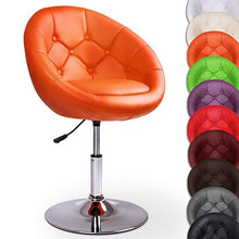 Load image into Gallery viewer, Chesterfield Lounge Sessel(Orange)-1er