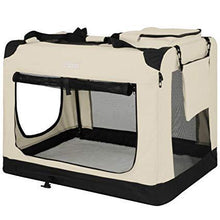 Load image into Gallery viewer, Hundetransportbox Beige Große: XXL