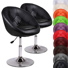 Load image into Gallery viewer, Chesterfield Lounge Sessel(Schwarz)-2er