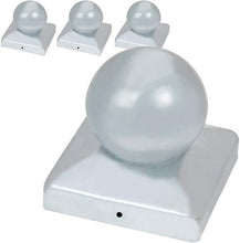 Load image into Gallery viewer, Pfostenkappen verzinkter Stahl 91mm 4er Set