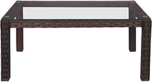 Load image into Gallery viewer, Polyrattan Teetisch (Braun) 80x45x37cm