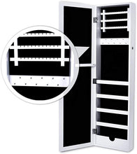 Load image into Gallery viewer, Schmuckschrank Spiegelschrank Weiß