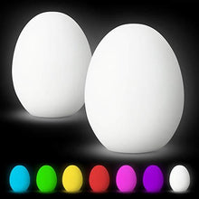 Load image into Gallery viewer, LED-Stimmungslicht Ei 2er Set