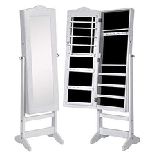 Load image into Gallery viewer, Schmuckschrank Spiegelschrank weiß