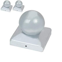 Load image into Gallery viewer, Pfostenkappen verzinkter Stahl 91mm 3er Set