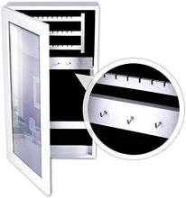 Load image into Gallery viewer, Schmuckschrank Wandspiegel Weiß