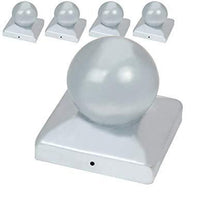 Load image into Gallery viewer, Pfostenkappen verzinkter Stahl 101mm 5er Set