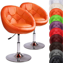 Load image into Gallery viewer, Chesterfield Lounge Sessel(Orange)-2er