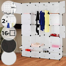 Load image into Gallery viewer, Kleiderschrank Weiß