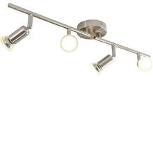 Load image into Gallery viewer, LED Deckenleuchte mit 4 Strahlern