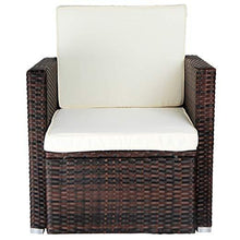 Load image into Gallery viewer, Polyrattan Sofa Braun 1er