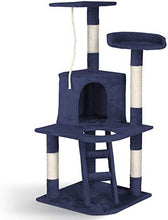 Load image into Gallery viewer, Kratzbaum mittelgross blau