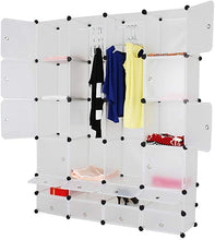 Load image into Gallery viewer, Kleiderschrank Weiß