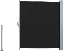 Load image into Gallery viewer, Seitenmarkise 160x300cm Schwarz