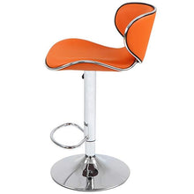 Load image into Gallery viewer, Lederbarhocker(Orange)-1er