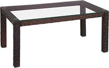 Load image into Gallery viewer, Polyrattan Teetisch (Braun) 80x45x37cm
