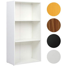Load image into Gallery viewer, 3 Schichten Buecheregal(weiss)