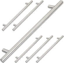 Load image into Gallery viewer, Möbelgriff-Edelstahl gebuerstet-192mm 6er Set