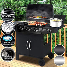 Load image into Gallery viewer, BBQ Gasgrill 3+1 DE/CH/ÖS