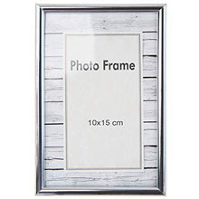 Load image into Gallery viewer, Holzbilderrahmen-10x15cm-silber
