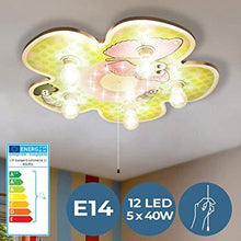 Load image into Gallery viewer, LED Blumige Kinderlampe