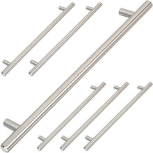 Load image into Gallery viewer, Möbelgriff-Edelstahl gebuerstet-224mm 6er Set