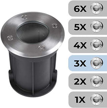 Load image into Gallery viewer, Ground Light Round 3er