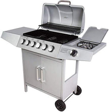 Load image into Gallery viewer, BBQ Gasgrill 6+1 DE/CH/ÖS silber