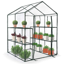 Load image into Gallery viewer, Gewächshaus Wintergarten Frühbeet Treibhaus Tomatenhaus Alu-Gewächshaus Planzenhaus