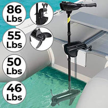 Load image into Gallery viewer, Elektro-Außenbordmotor 55 LBS