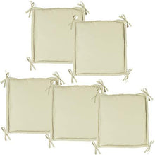 Load image into Gallery viewer, Bankpolster Bankkissen Bankauflage Sitzpolster Sitzkissen Sesselkissen Stuhlkissen 5er Set