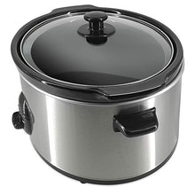 Load image into Gallery viewer, Slow cooker 6.5L silver