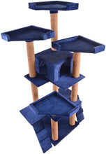 Load image into Gallery viewer, Kratzbaum mittelgroß Model JCKBM551-023Bl/3 Blau