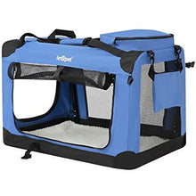 Load image into Gallery viewer, Hundetransportbox Blau M