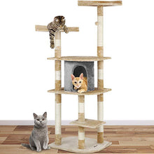 Load image into Gallery viewer, Katzenbaum Katzenkratzbaum Kratzbaeume Katzenkratzbaeume Katzenmoebel Kratzmoebel Kletterbaum Katz