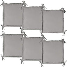 Load image into Gallery viewer, Bankpolster Bankkissen Bankauflage Sitzpolster Sitzkissen Sesselkissen Stuhlkissen 6er Set
