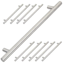 Load image into Gallery viewer, Möbelgriff-Edelstahl gebuerstet-192mm 10er Set