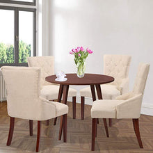 Load image into Gallery viewer, Esszimmerstuhl beige 4er Set