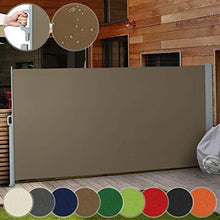 Load image into Gallery viewer, Seitenmarkise 180x300cm Braun