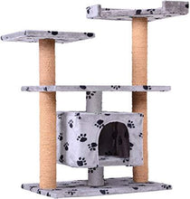 Load image into Gallery viewer, Cat Tree(Grey paw)